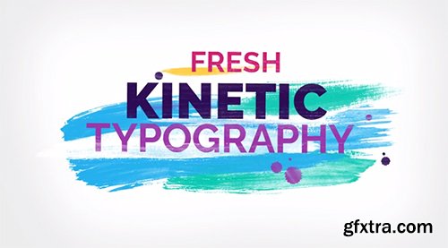 Videohive Brush Kinetic Typography 9864193