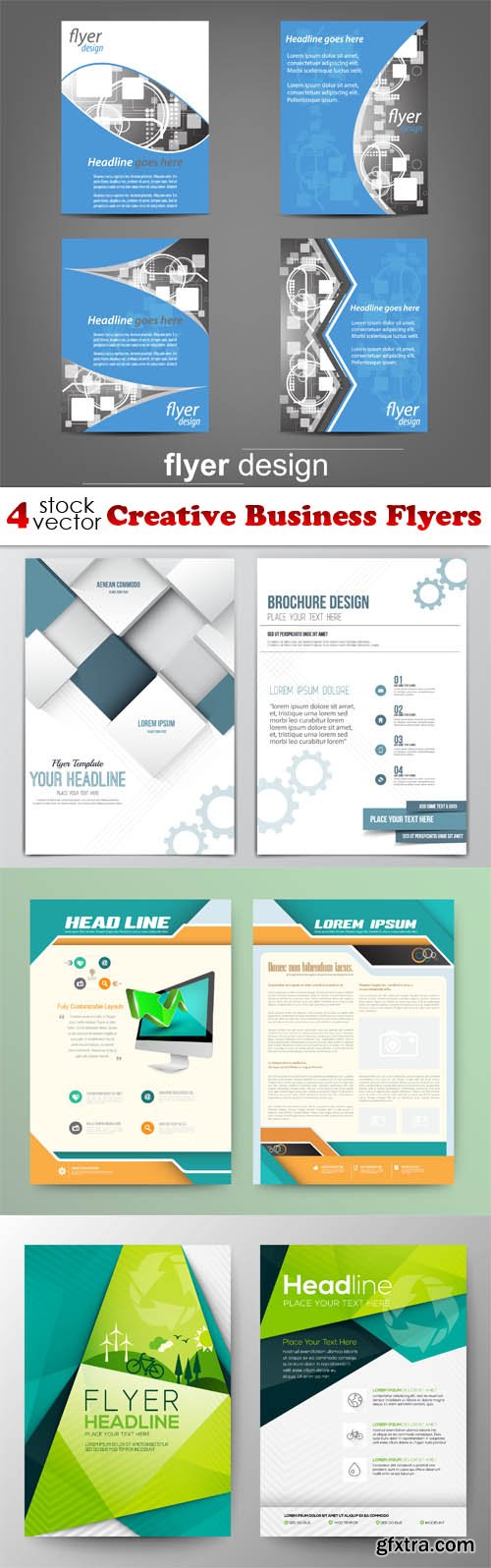 Vectors - Creative Business Flyers