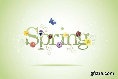 Spring Vector Designs - 15x EPS