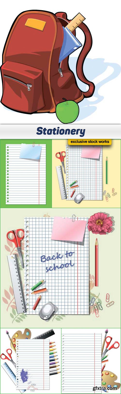 Stationery 6x EPS