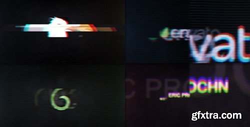 VideoHive - Minimal Digital Glitch Opener 3 10888221