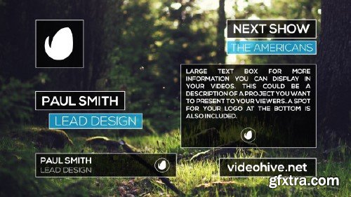 VideoHive - Clean Lower Thirds 10884029