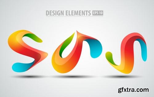 Stock Vector - Abstract Quality Logo Elements, 40EPS