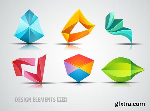 Stock Vector - Abstract Quality Logo Elements, 40EPS