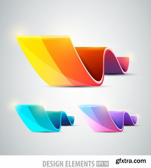 Stock Vector - Abstract Quality Logo Elements, 40EPS