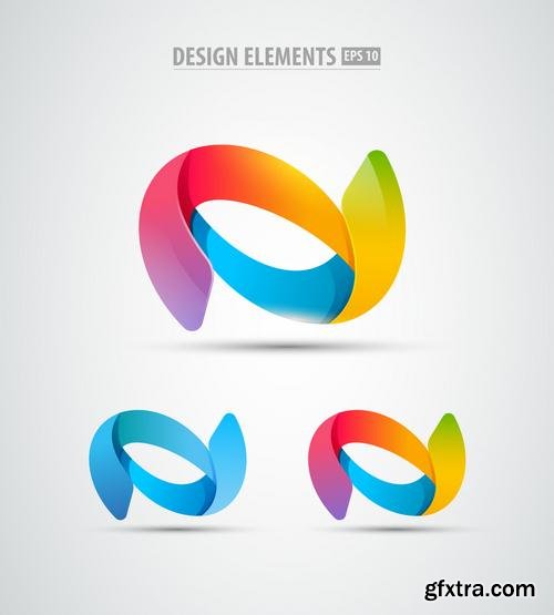 Stock Vector - Abstract Quality Logo Elements, 40EPS