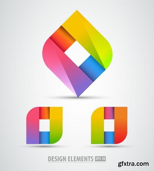 Stock Vector - Abstract Quality Logo Elements, 40EPS