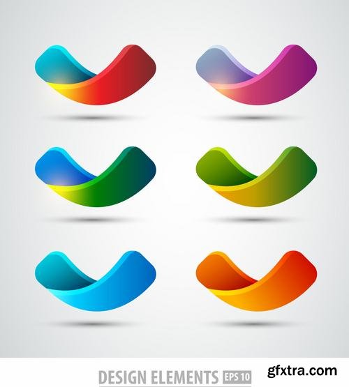 Stock Vector - Abstract Quality Logo Elements, 40EPS