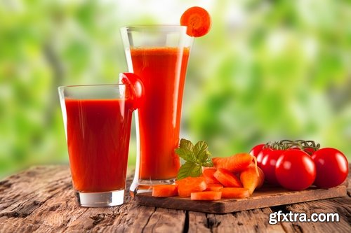 Collection of tomato juice and tomato vegetable 25 HQ Jpeg