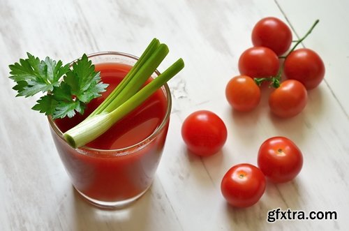 Collection of tomato juice and tomato vegetable 25 HQ Jpeg