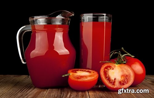 Collection of tomato juice and tomato vegetable 25 HQ Jpeg