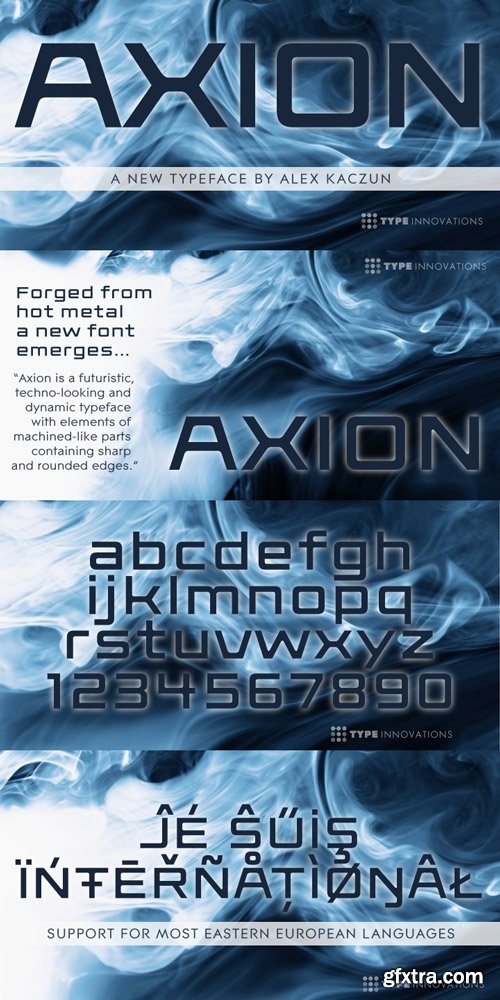 Axion Font Family 112$