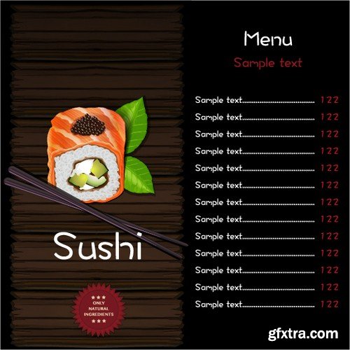 Stock Vectors - Menu Mix 13, 25xEPS