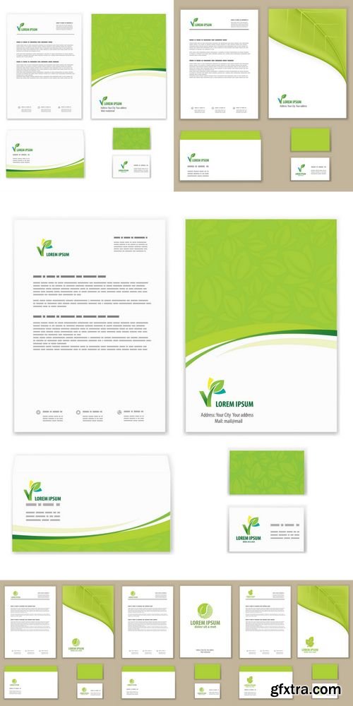 Vector - Eco Green Leaf Logo Template