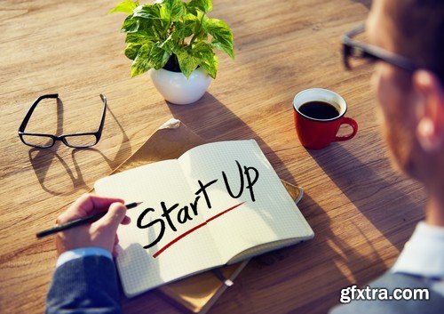 Stock Photos - Start up, 25xJPG