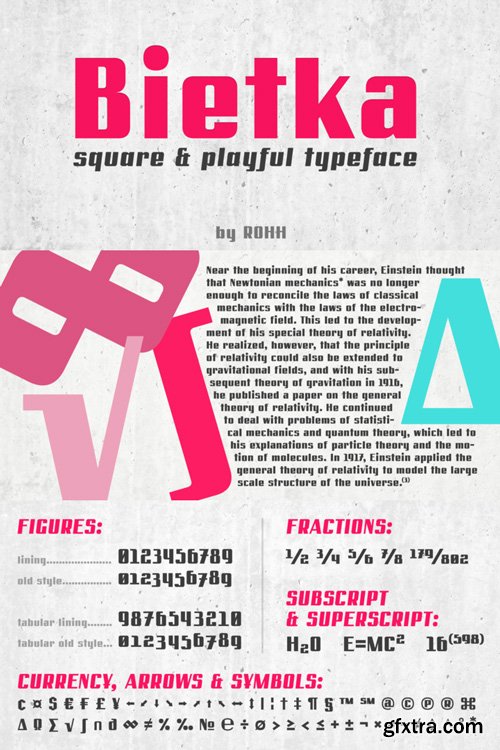 Bietka Font Family 40$