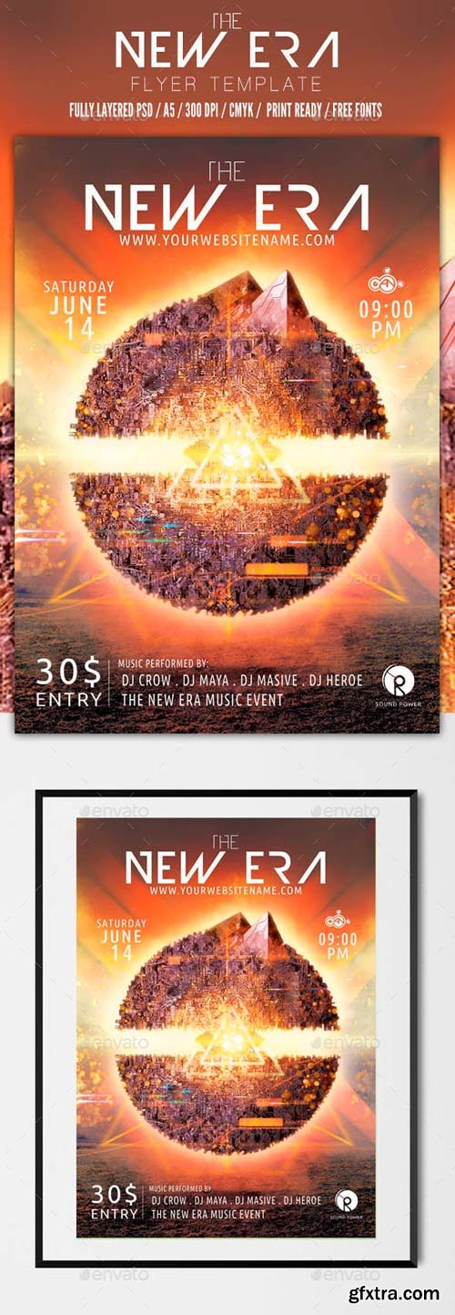 GR - The new era flyer template