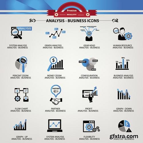 Stock Vector - Different Concepts Mega Icon Set, 25EPS