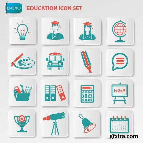 Stock Vector - Different Concepts Mega Icon Set, 25EPS