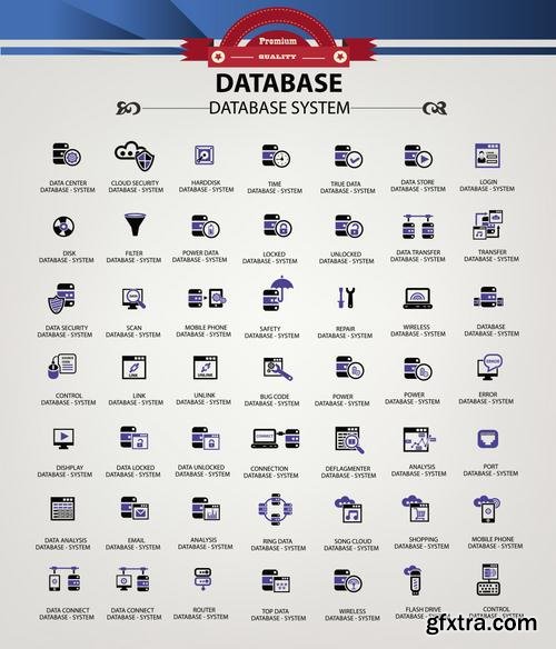 Stock Vector - Different Concepts Mega Icon Set, 25EPS