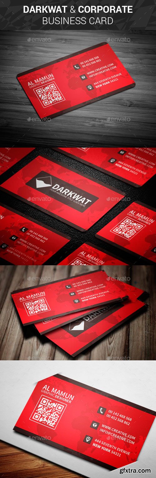 GR - Darkwat Corporate Business Card