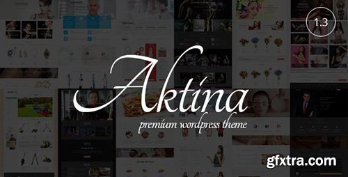 ThemeForest - Aktina v1.2.3 - Responsive Multi-Purpose WordPress Theme - 9670301