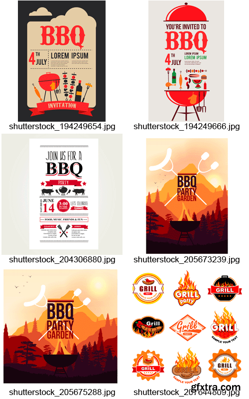 Amazing SS - Grill & BBQ, 25xEPS