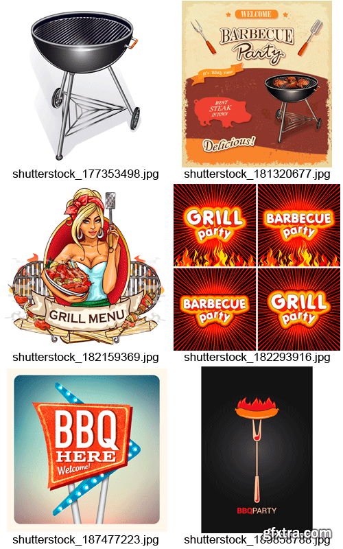 Amazing SS - Grill & BBQ, 25xEPS