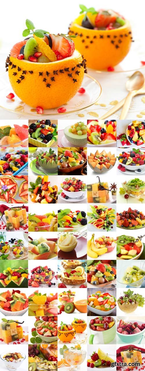 Fruit salad Raster Graphics