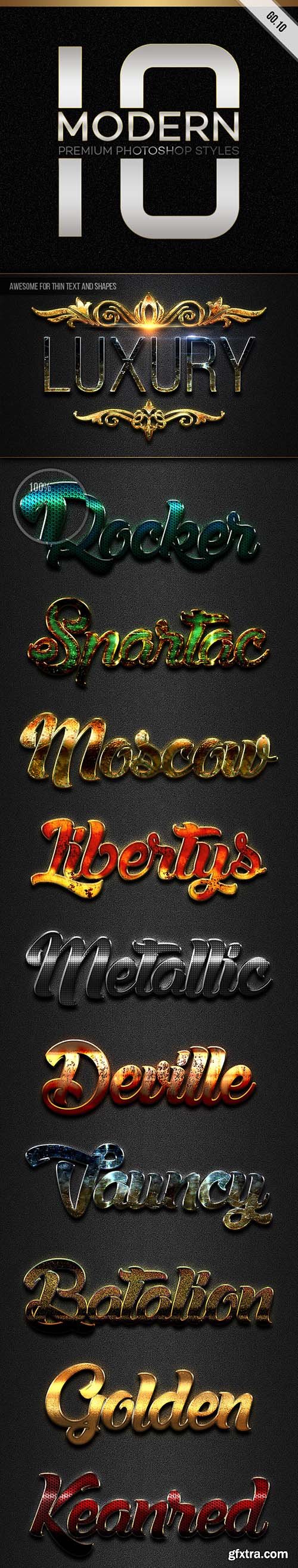 GraphicRiver 10 Modern Styles GO.10 10986870