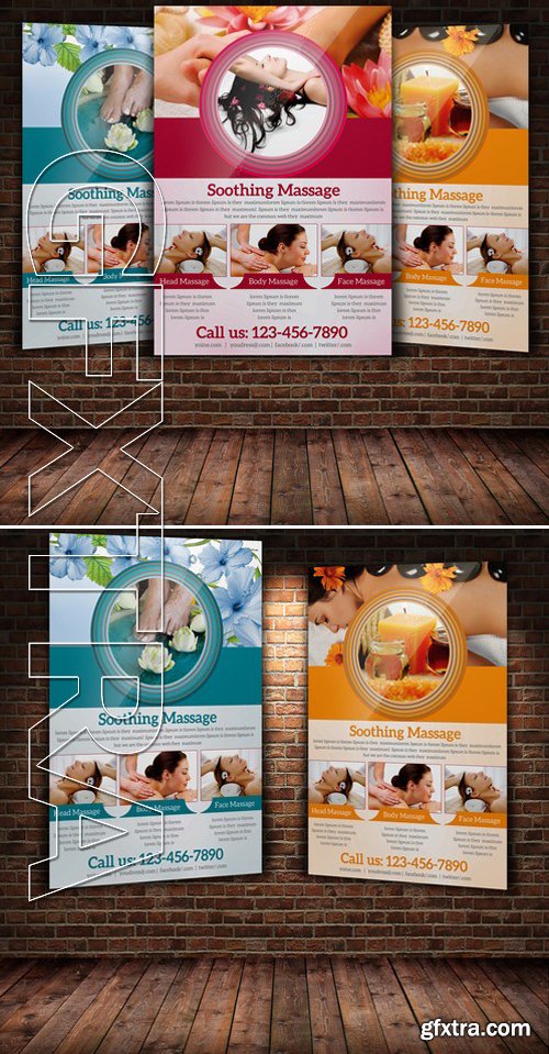 CM235909 - Spa Beauty Flyer Template