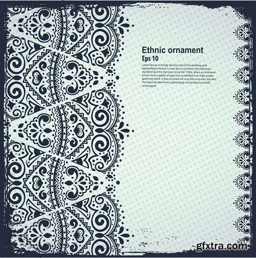 Tribal & Ethnic Ornament, 25xEPS