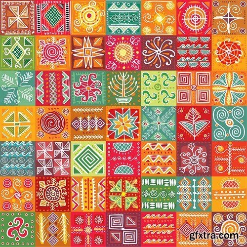 Tribal & Ethnic Ornament, 25xEPS