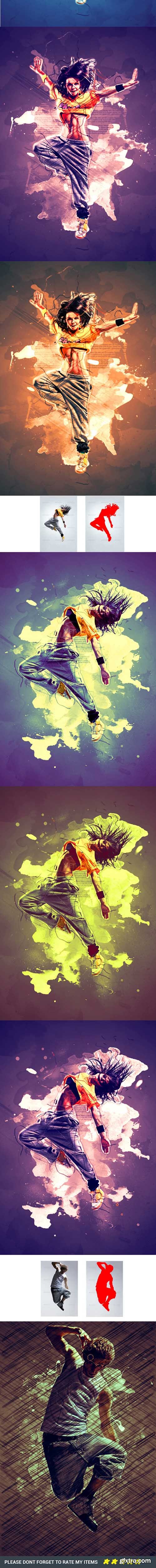 GraphicRiver Color Splash Photoshop Actions 10986483