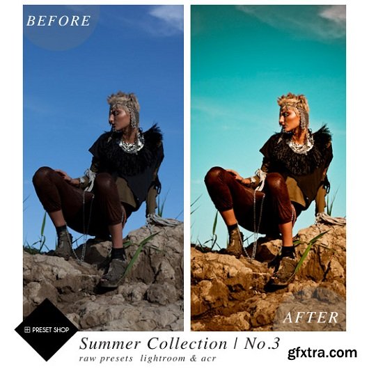 Preset Shop - Summer Sun Lightroom Presets Collection