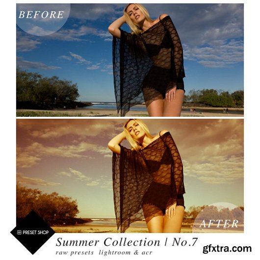 Preset Shop - Summer Sun Lightroom Presets Collection