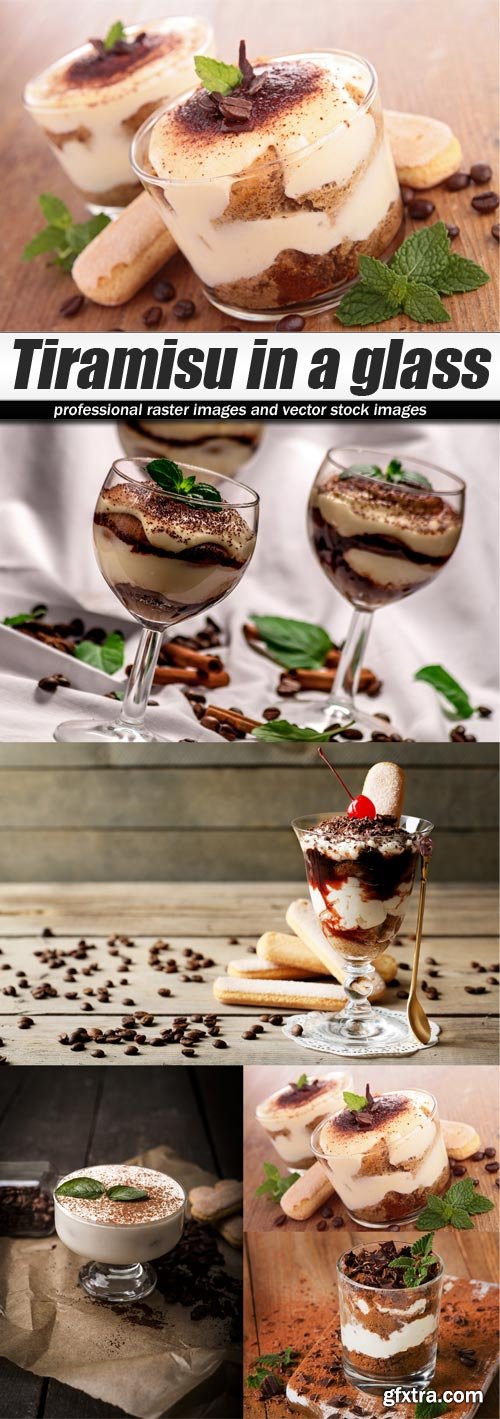 Tiramisu in a glass