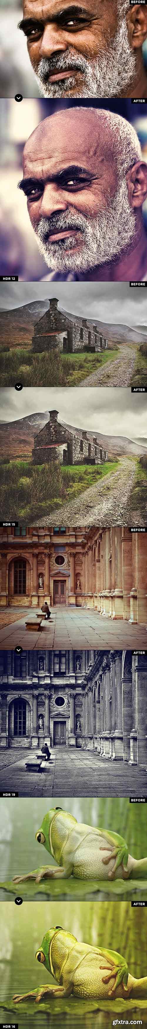 GraphicRiver - 30 HDR Effects - Photoshop Actions V.2 10951540