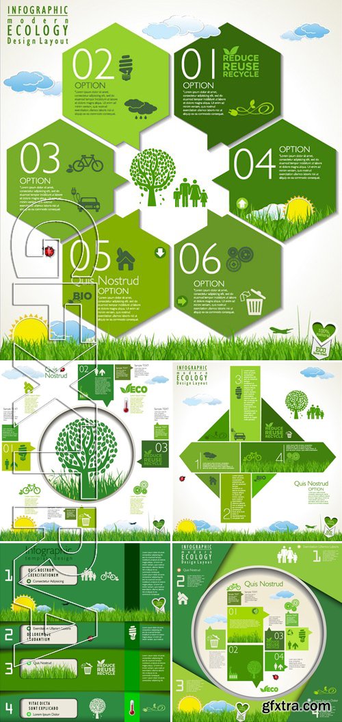 Stock Vectors - Ecology template 2