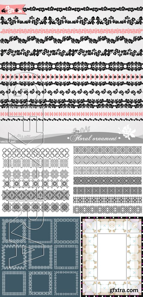 Stock Vectors - Frames Design Elements 5