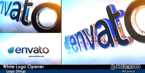 Videohive White Logo Opener 10694112