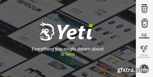 ThemeForest - Yeti v1.0.1 - Responsive Ultimate Theme