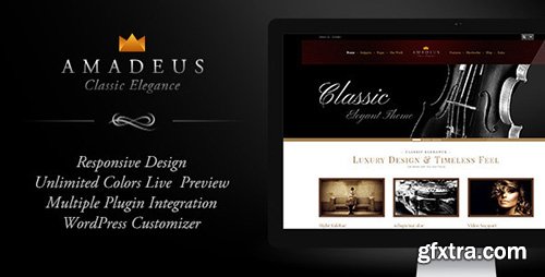 ThemeForest - AMADEUS v1.2.1 - Classic & Elegant WP Theme