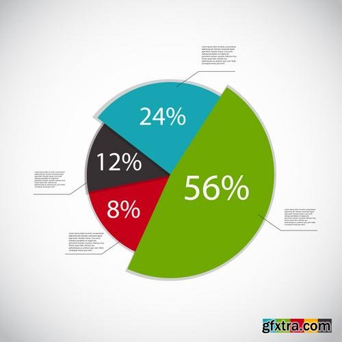 Stock Vector - Infographic Templates for Business, 55EPS