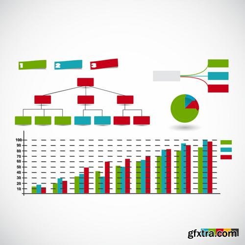 Stock Vector - Infographic Templates for Business, 55EPS