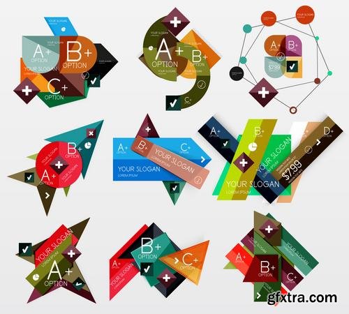 Stock Vector - Modern Business Infographic Templates , 60EPS