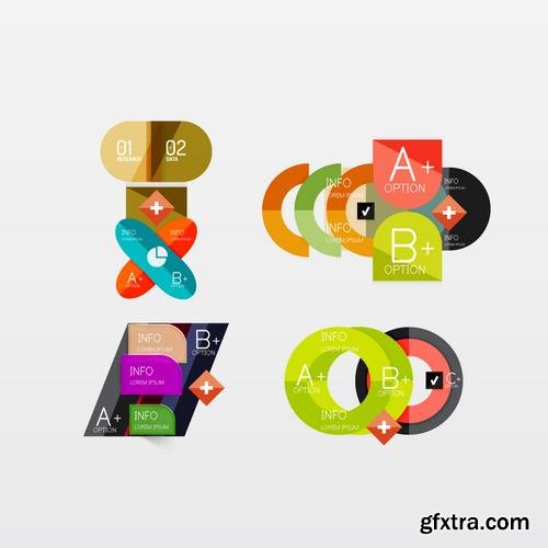 Stock Vector - Modern Business Infographic Templates , 60EPS