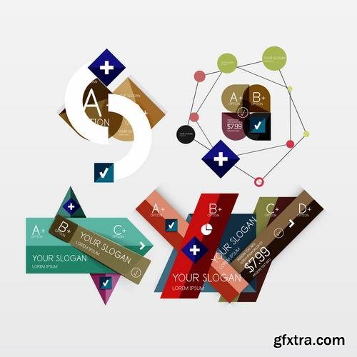 Stock Vector - Modern Business Infographic Templates , 60EPS