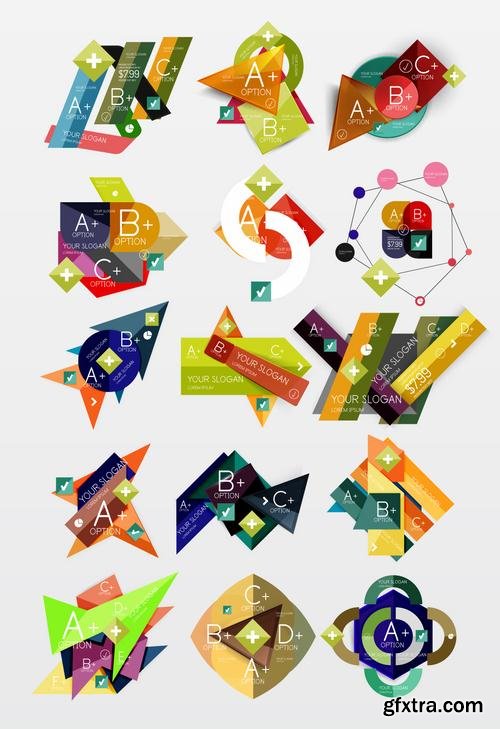 Stock Vector - Modern Business Infographic Templates , 60EPS