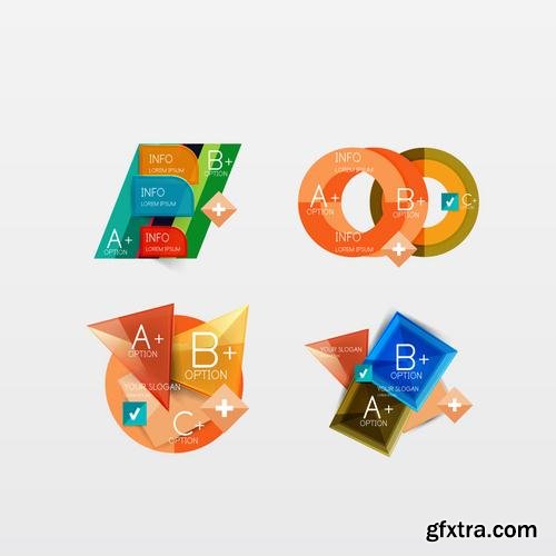 Stock Vector - Modern Business Infographic Templates , 60EPS